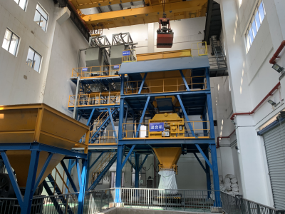 海南三亚飞灰固化设备鳌合剂配置系统改造